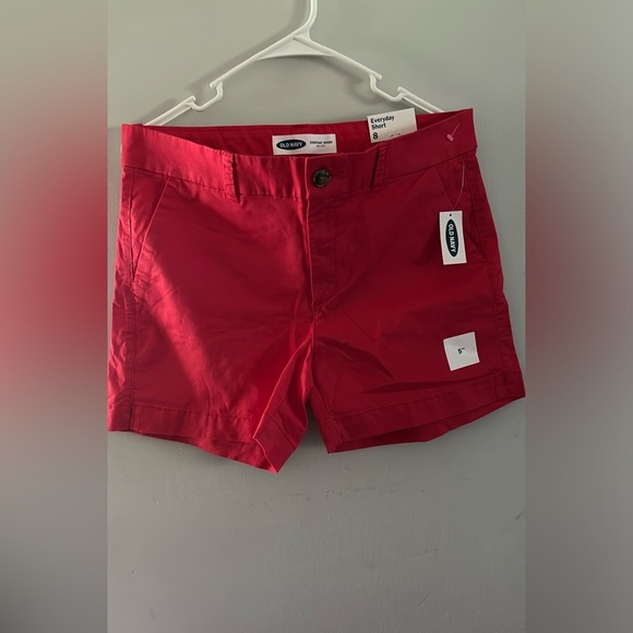 Old Navy Red Everyday Shorts - Picture 8 of 8